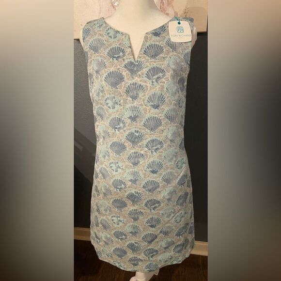 NWT Tori Richard Honolulu Under Boardwalk Adele Dress 7497-WE95 size 8